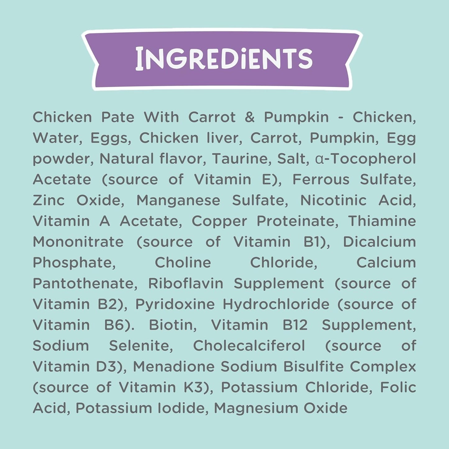 LOVE, NALA - Natural Adult Cat Wet Food - Pate Chicken with Carrot & Pumpkin Recipe- Grain Free, Non-GMO, Lean Protein, Digestive Fiber Blend, Added Minerals & Vitamins - 12 Pack 2.4 lbs.