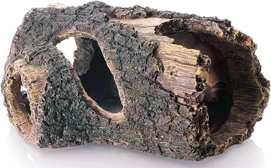 Reptile Hide Bark Texture,Snake Hide,Bearded Dragon Basking Platform,Aquarium Decor for Amphibians,Leopard Gecko,Lizard,Turtle,Tortoise,Betta Fish,Spider,Scorpion,Axolotl