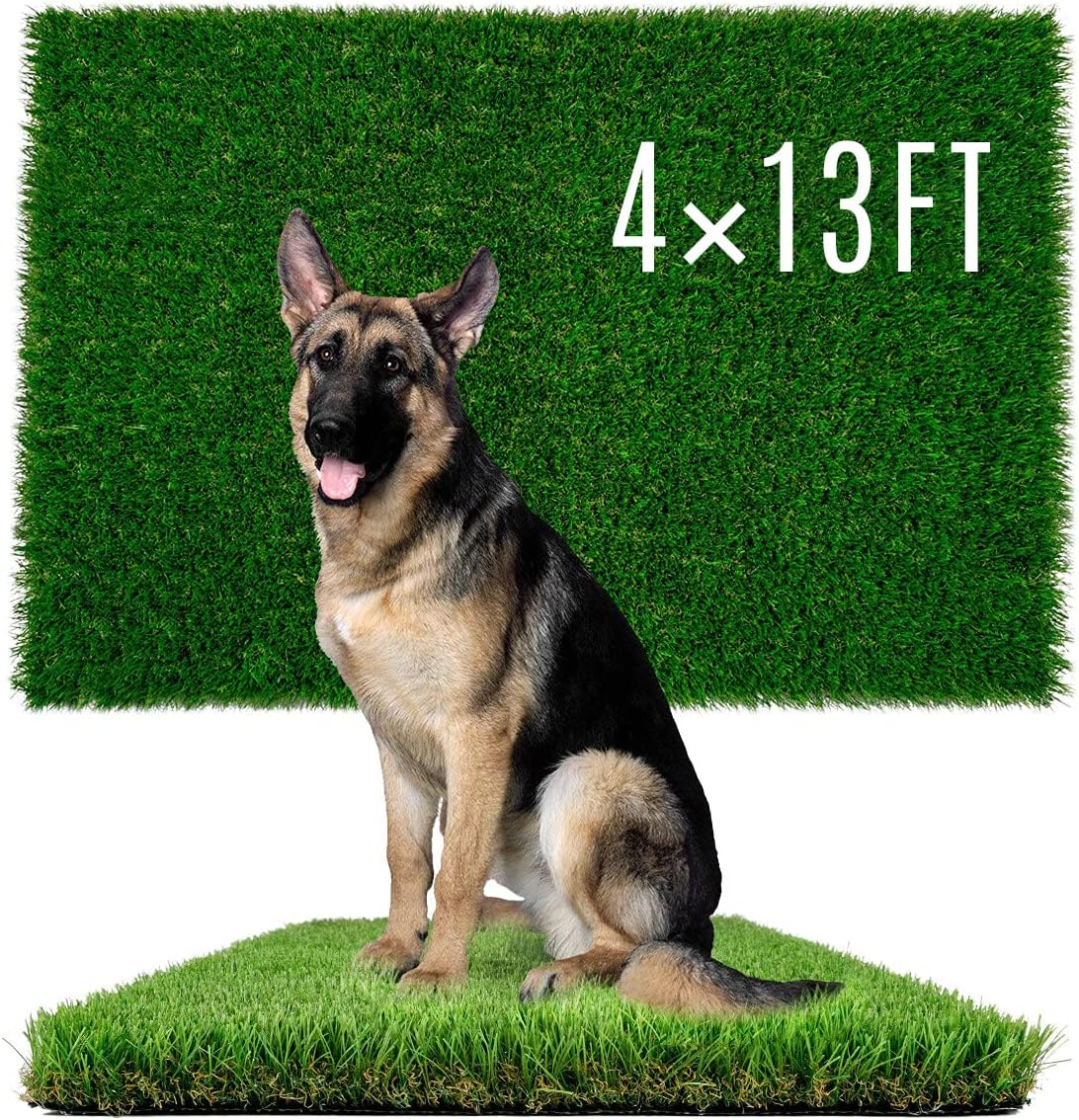 Dogs Grass for Potty Training, Artificial Grass for Dogs Puppy Fake Grass Pads 4x13ft Large Supplies Pets Litter Rugs for Puppy Training