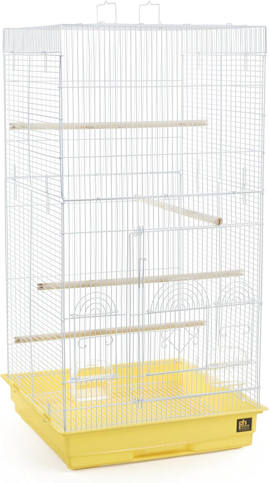 Prevue Pet Products SPECONO1818H-Y Tall Tiel Cage, Yellow