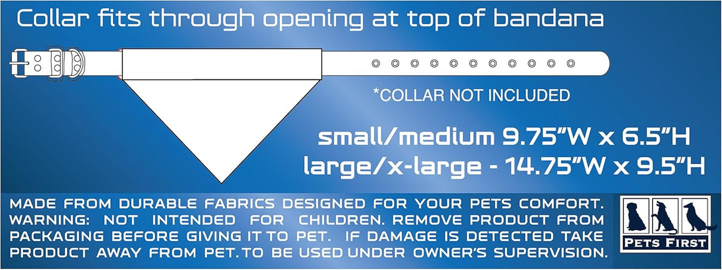 Pets First Collegiate Pet Accessories, Reversible Bandana, Texas A&M Aggies, Large/X-Large