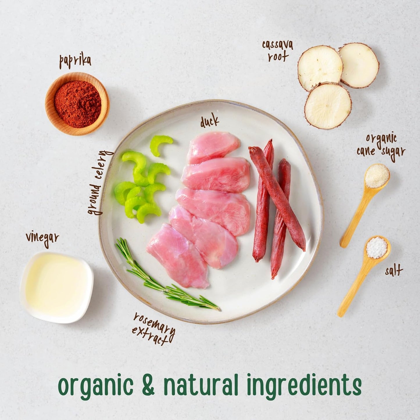 Full Moon All Natural Human Grade Dog Treats, Essential Duck Savory Sticks 22.0 oz