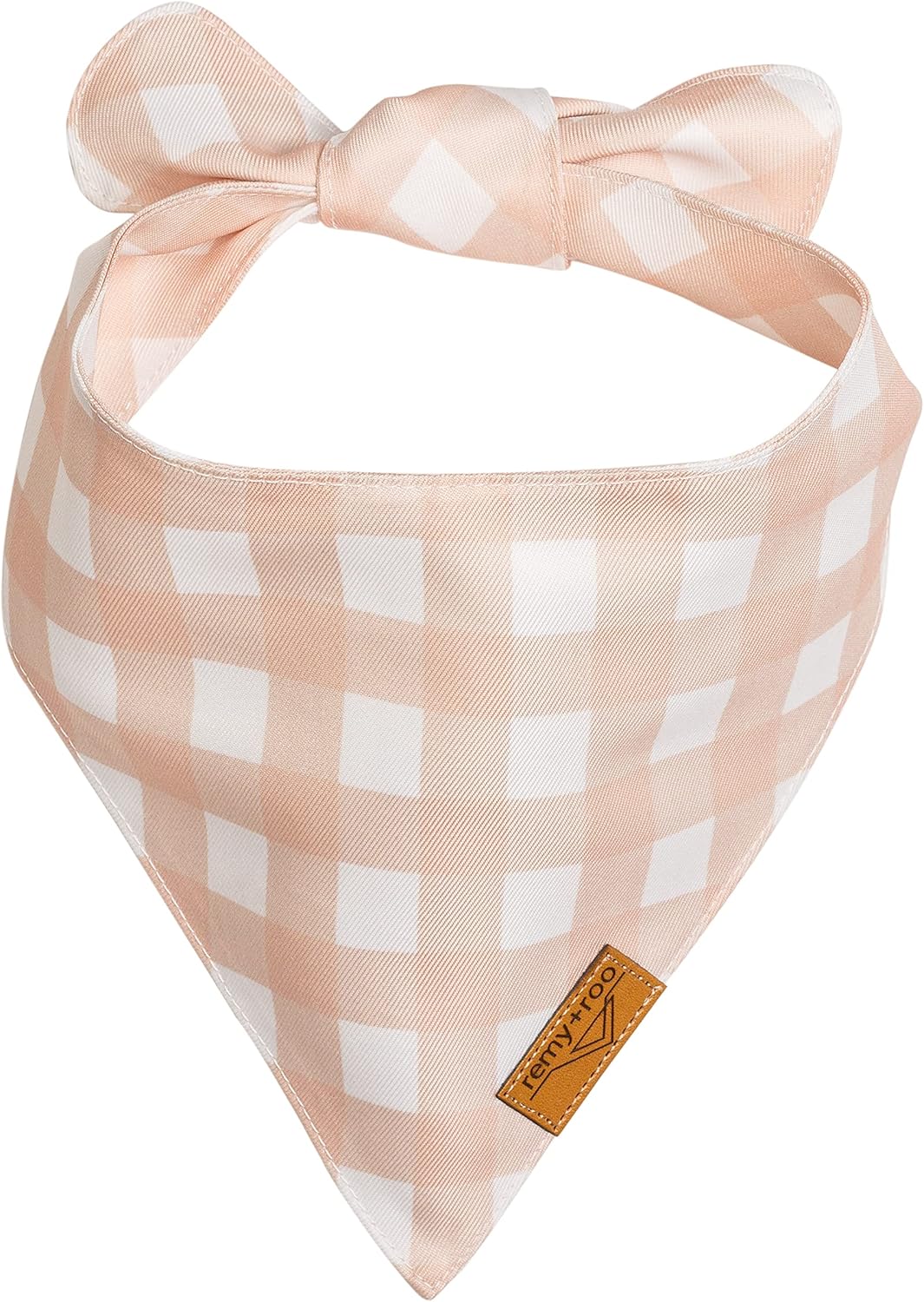 Remy+Roo Small Spring Dog Bandanas - 4 Pack Emily Set | Premium Durable Adjustable Polyester Fabric Dog Scarfs | Patented Shape Girl Dog Bandana, Trendy Patterns, Floral Dog Bandana