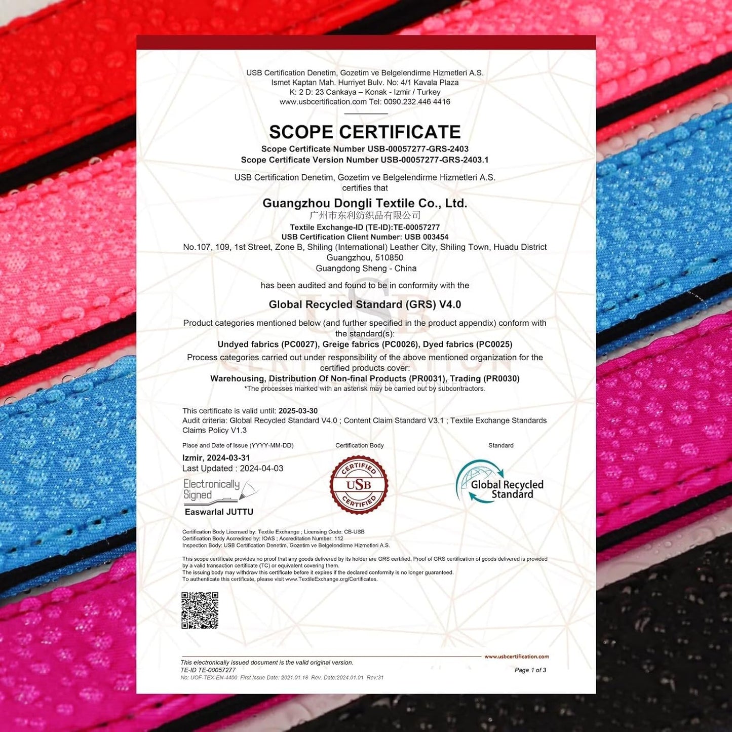 Didog Soft Padded Dog Collars for Medium Dogs, Colorful and Durable Dog Collar with Quick Release Buckle, Light and Breathable for Daily Walking, Red, M