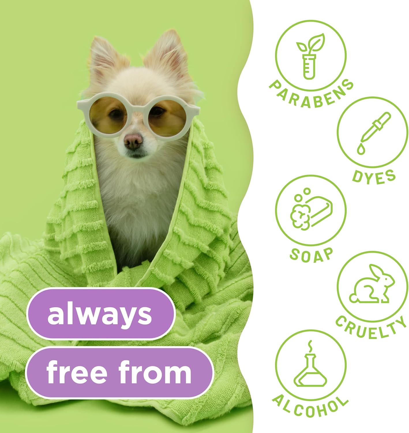 TropiClean Dog Conditioner, Professional Detangling & Moisturizing Conditioner, Puppy Safe, Made in the USA, Kiwi & Cocoa Butter Scent, 2.5 Gallon