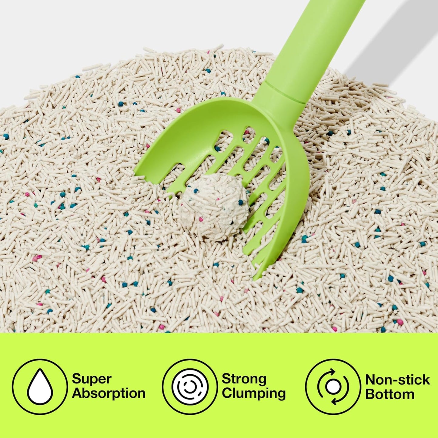 VETRESKA Tofu Cat Litter, Natural Kitty Litter Strong Clumping Flushable Pellets, Ultra Water Absorbent Deodorant Tofu Litter, Dust-Free Low Tracking Cat Litter, Cactus(5.5lb×2bags)