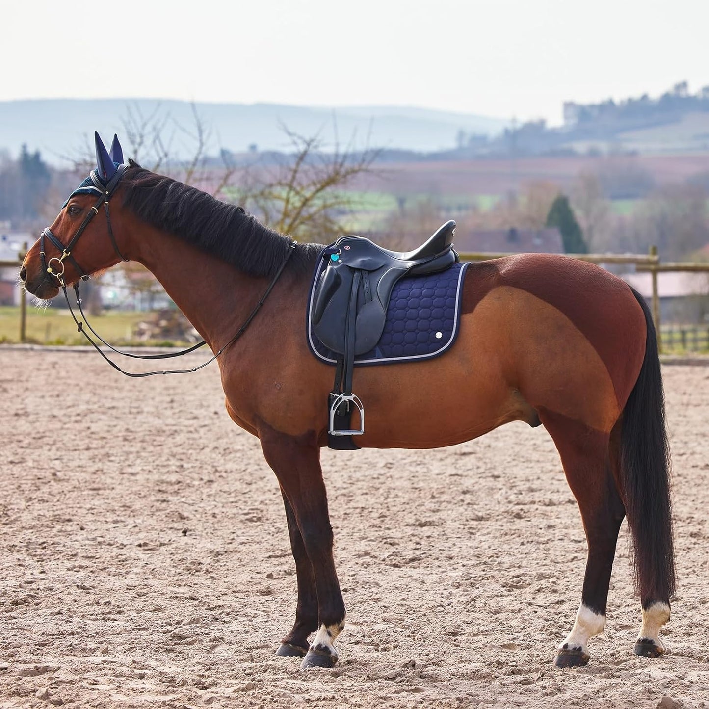 Zurich Quilted Quick-Dry Dust-Resistant Dressage Saddle Pad