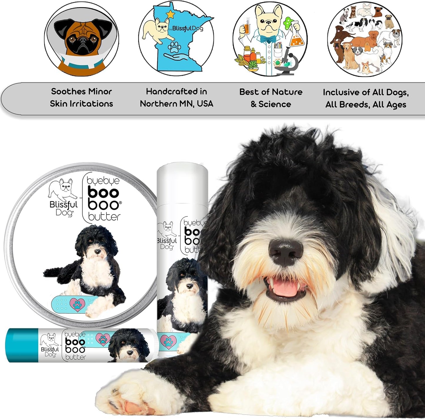 Portuguese Water Dog Boo Boo Butter, 0.50 oz