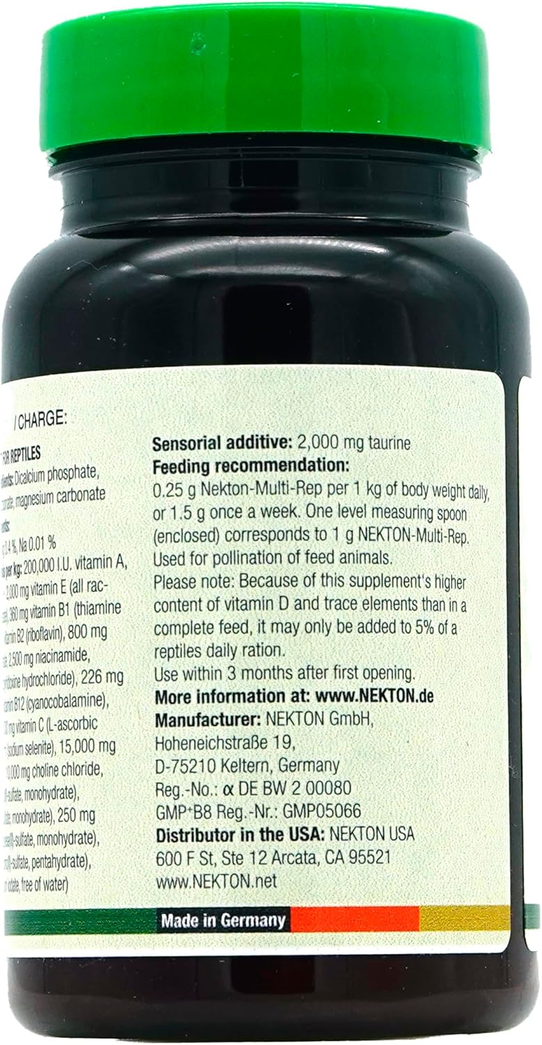 Nekton Multi-Rep Vitamins and Minerals for all Reptiles, 75gm