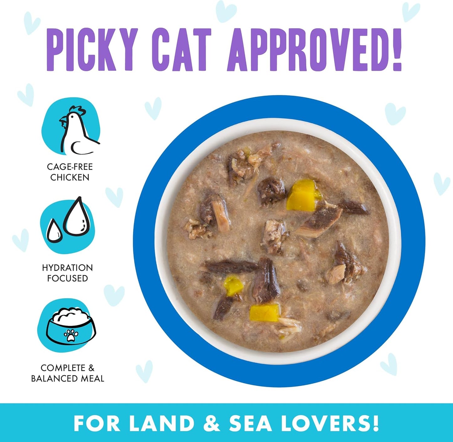 Weruva B.F.F. OMG - Best Feline Friend Oh My Gravy!, Love Munchkin! with Chicken & Pumpkin in Gravy Cat Food, 5.5oz Can (Pack of 8)