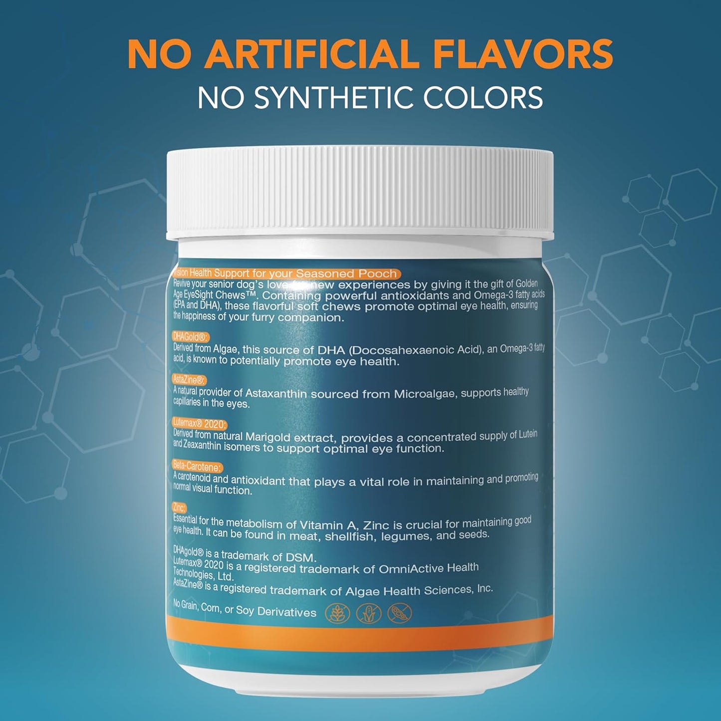 NOVEHA 180 Soft Chews for Dogs – with Lutein, Astaxanthin & Omega-3 from Fish Oil – Support for Overall Wellness – Made in USA – Chicken Flavor – 90 Chews x 2 Pack