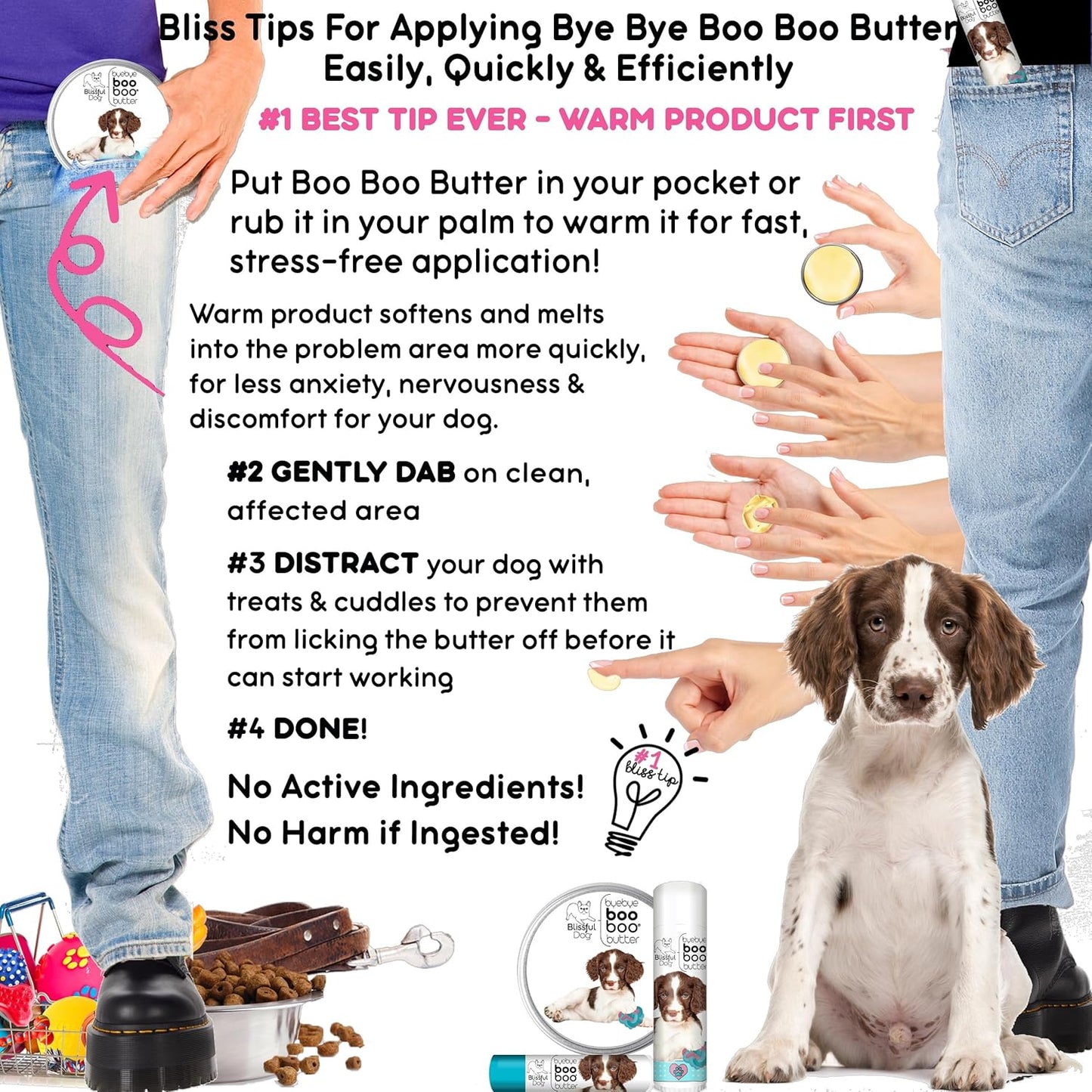 The Blissful Dog Springer Spaniel Boo Butter, 2 oz