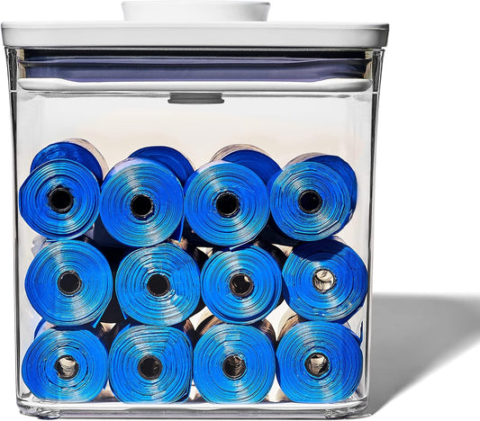 OXO Good Grips Pet POP Container – 2.8 Qt/2.6 L |Ideal for up to 3lbs of Dog Food or 2lbs of Cat Food | Airtight Dog and Cat Food Storage Container | BPA Free