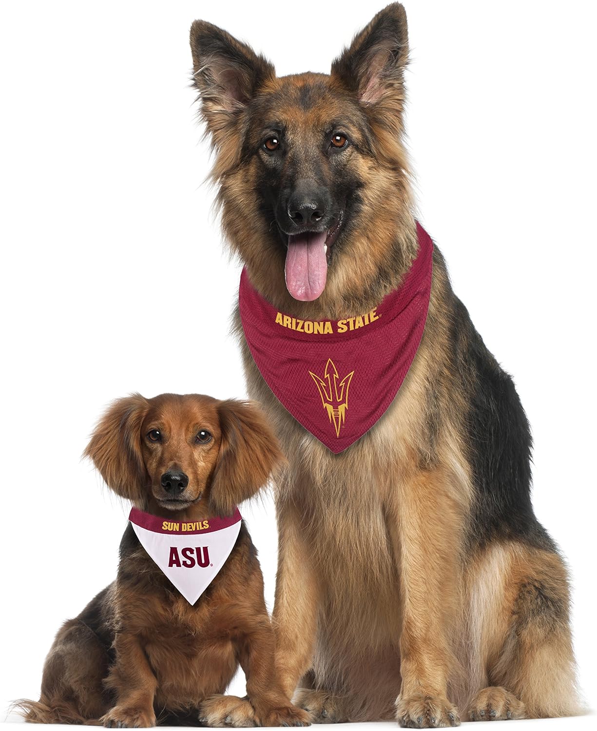 Pets First Collegiate Pet Accessories, Reversible Bandana, Arizona State Sun Devils, Small/Medium
